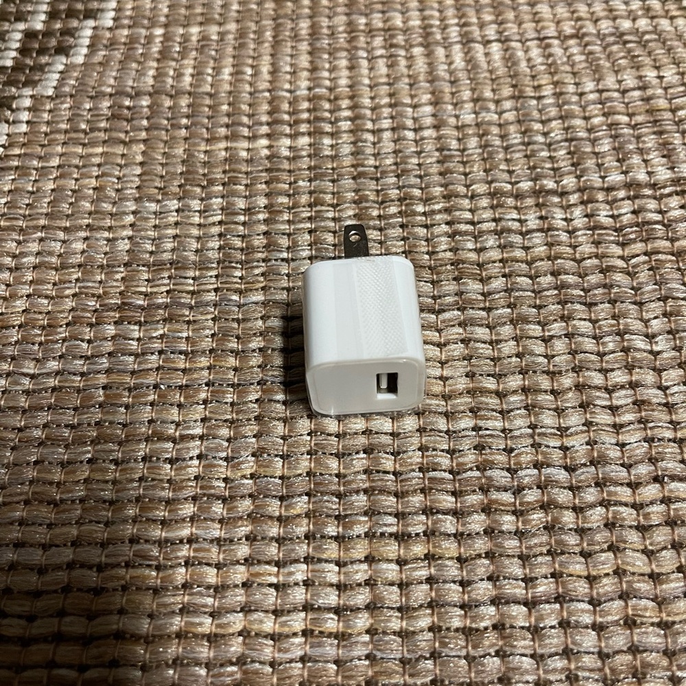 White USB Wall Charger Adapter